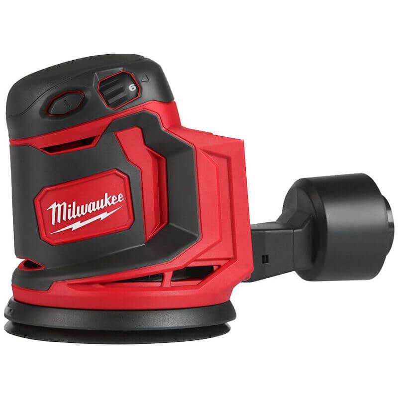 MILWAUKEE® M18 125mm Random Orbital Sander – High-performance motor, dust extraction, and variable speed control for efficient sanding. MILWAUKEE® M18 125mm Random Orbital Sander – High-performance motor, dust extraction, and variable speed control for efficient sanding.